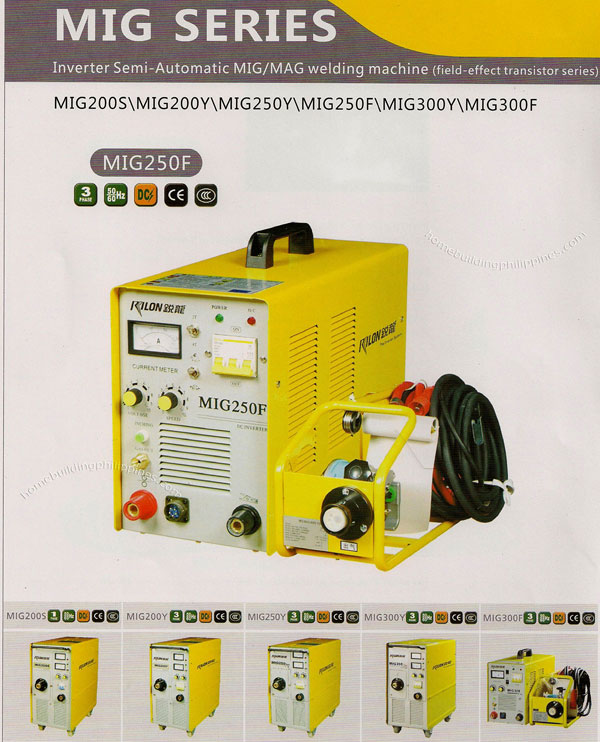 Inverter Semi Automatic MIG MAG Welding Machine Field Effect Transistor Series