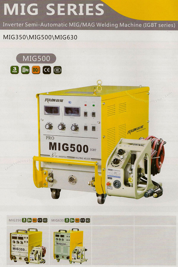 Inverter Semi Automatic MIG MAG Welding Machine IGBT Series