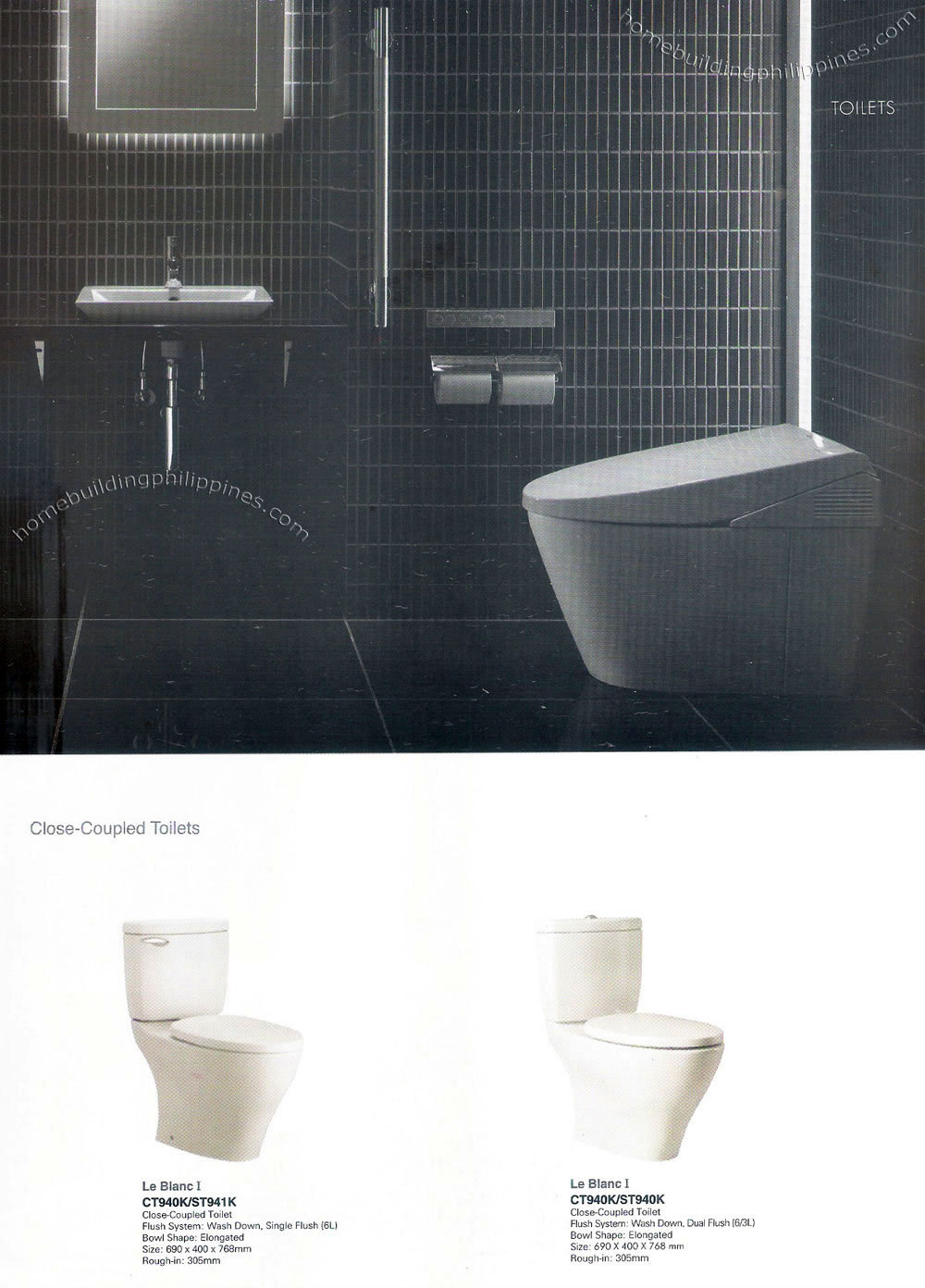 Close Coupled Toilets