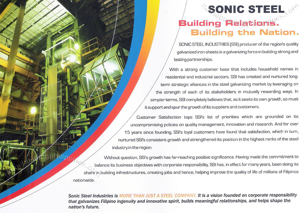 sonic steel industries