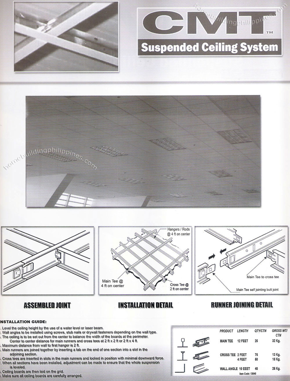 cmt suspended ceiling system