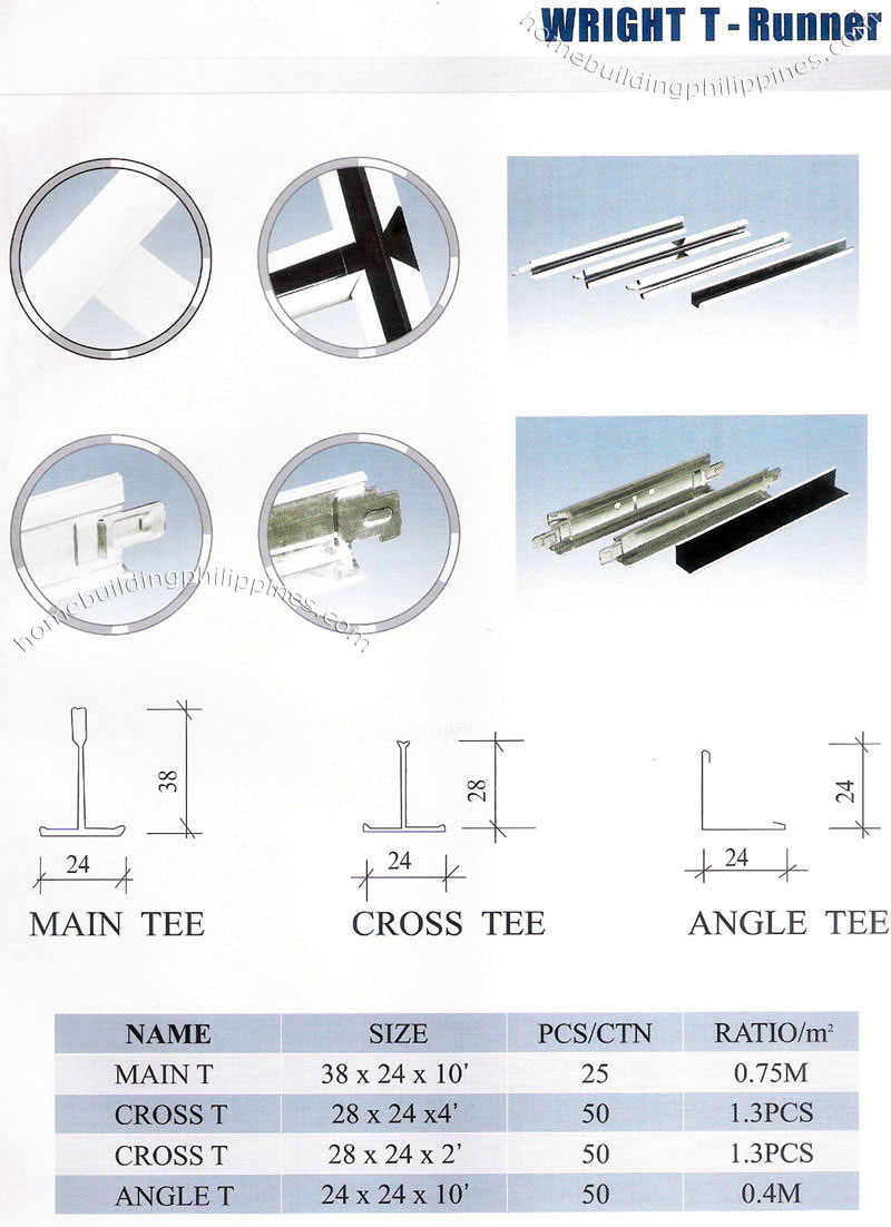 Walling T Runner Dimensions Specifications Philippines