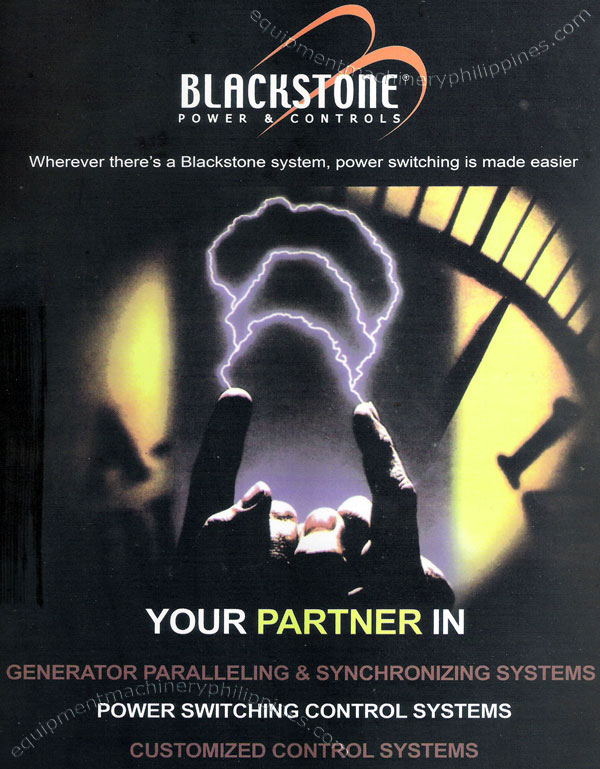 Blackstone Generator Paralleling and Synchronizing Systems Power Switching Control Systems Customized Control Systems