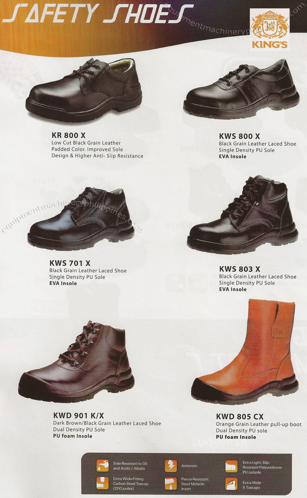 Personal Protective Equipment (PPE) Safety Shoes Philippines