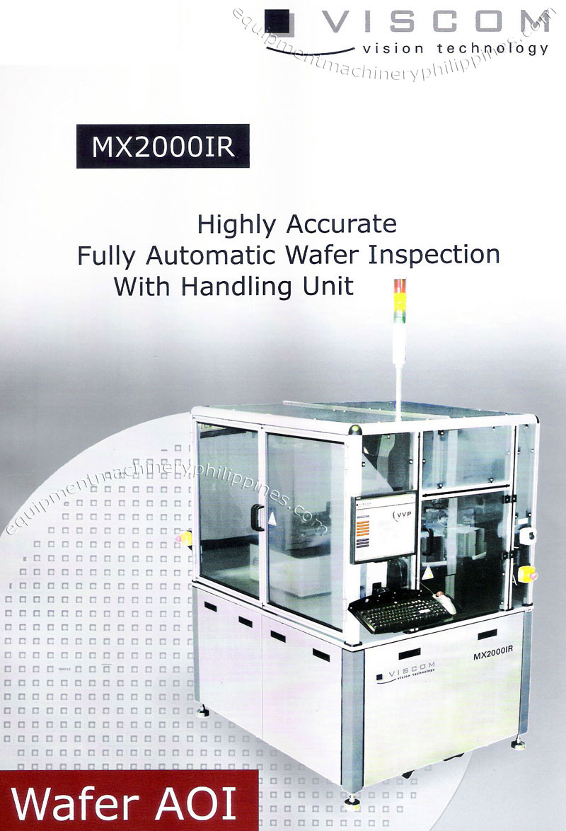 Electronics Semiconductor Assembly Highly Accurate Fully Automatic Wafer Inspection with Handling Unit