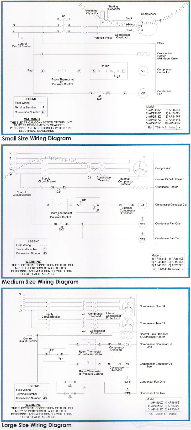 Tecumseh Condensing Unit Wiring Diagram