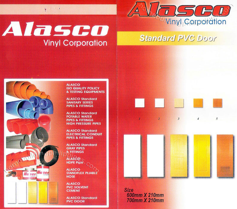 Standard PVC Door by Alasco Vinyl Philippines