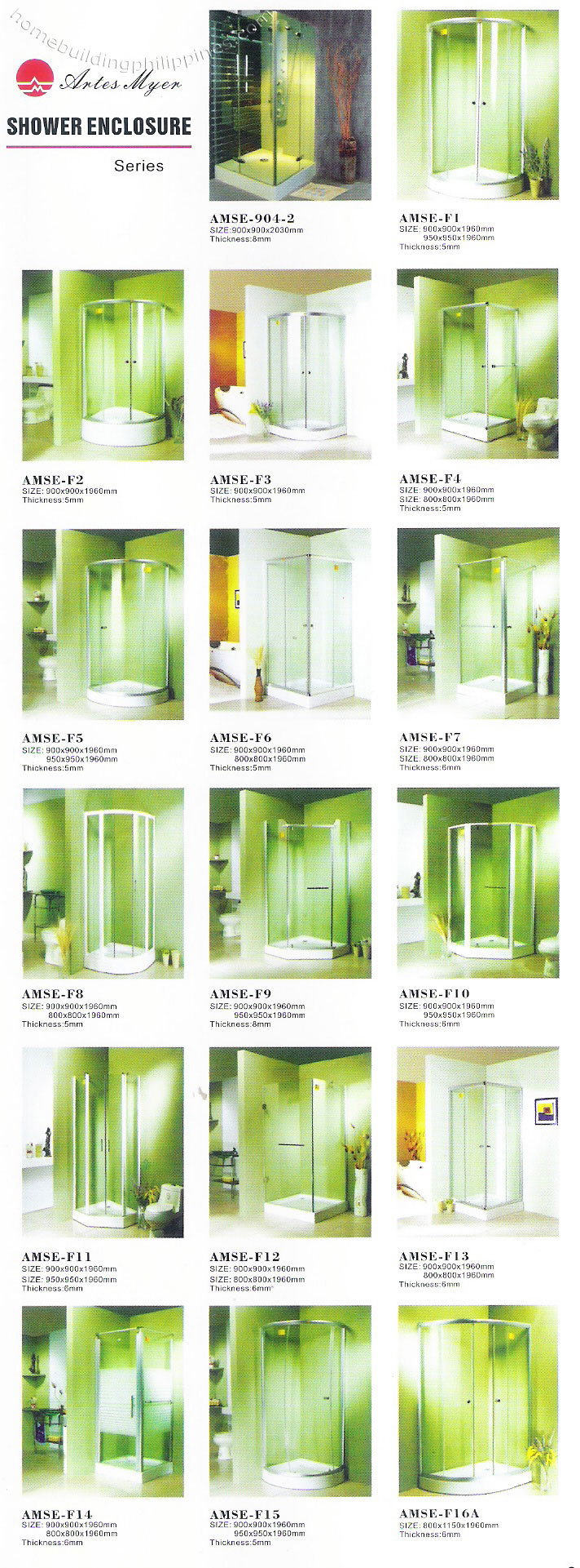 Shower Enclosures, Shower Cabins, Bathtubs, Toilets, Bathroom