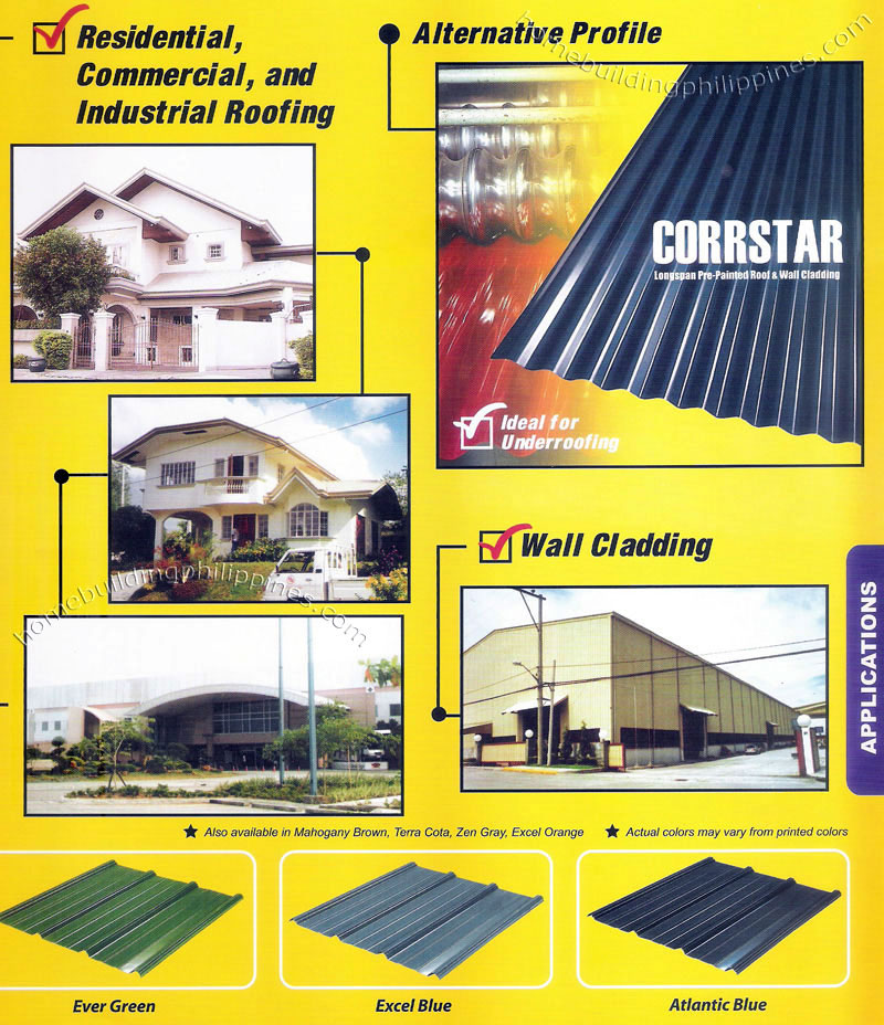 Ribstar Longspan Prepainted Roof and Wall Cladding