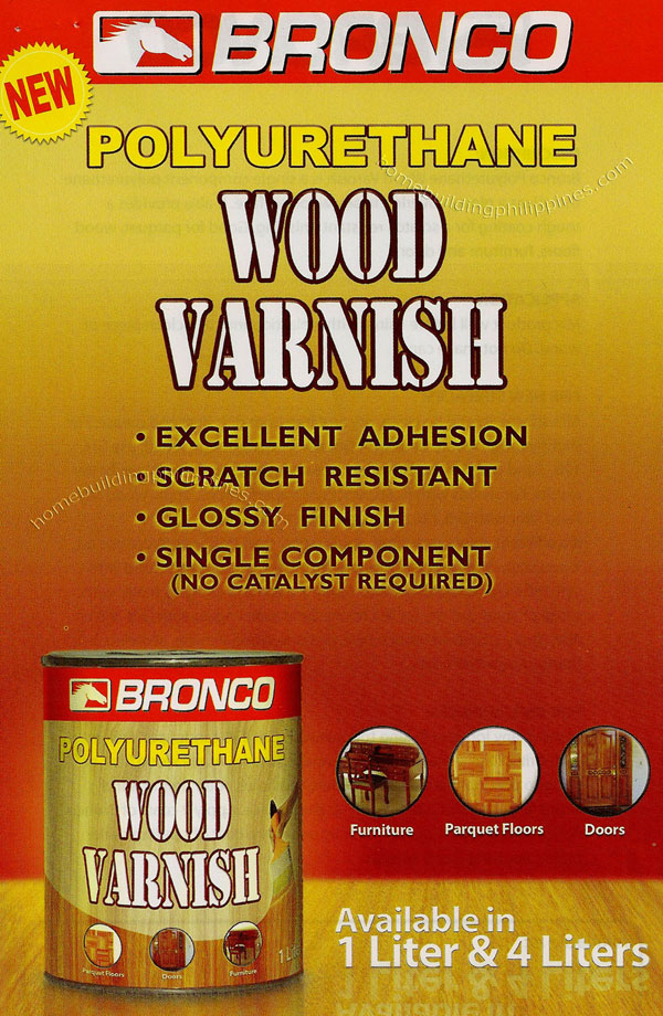 Bronco Polyurethane Wood Varnish