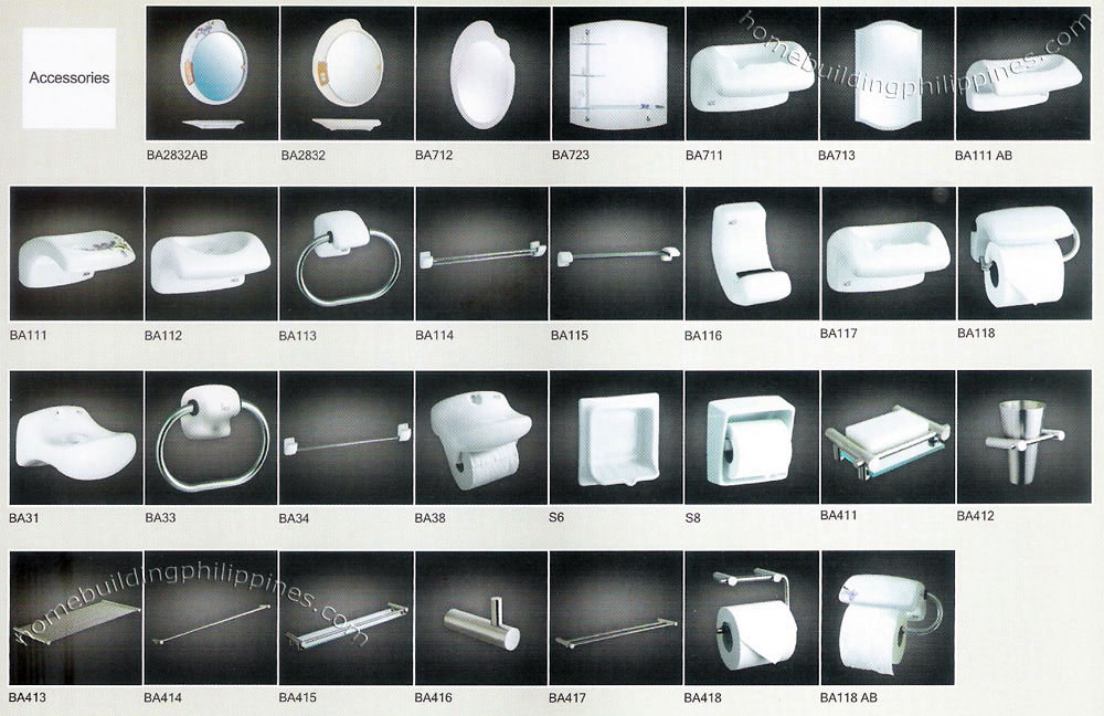 Bathroom Fixtures Philippines bathroom soap holder, towel ring, toilet paper dispenser, mirror Bathroom Fixtures Philippines bathroom soap holder, towel ring, toilet paper dispenser, mirror