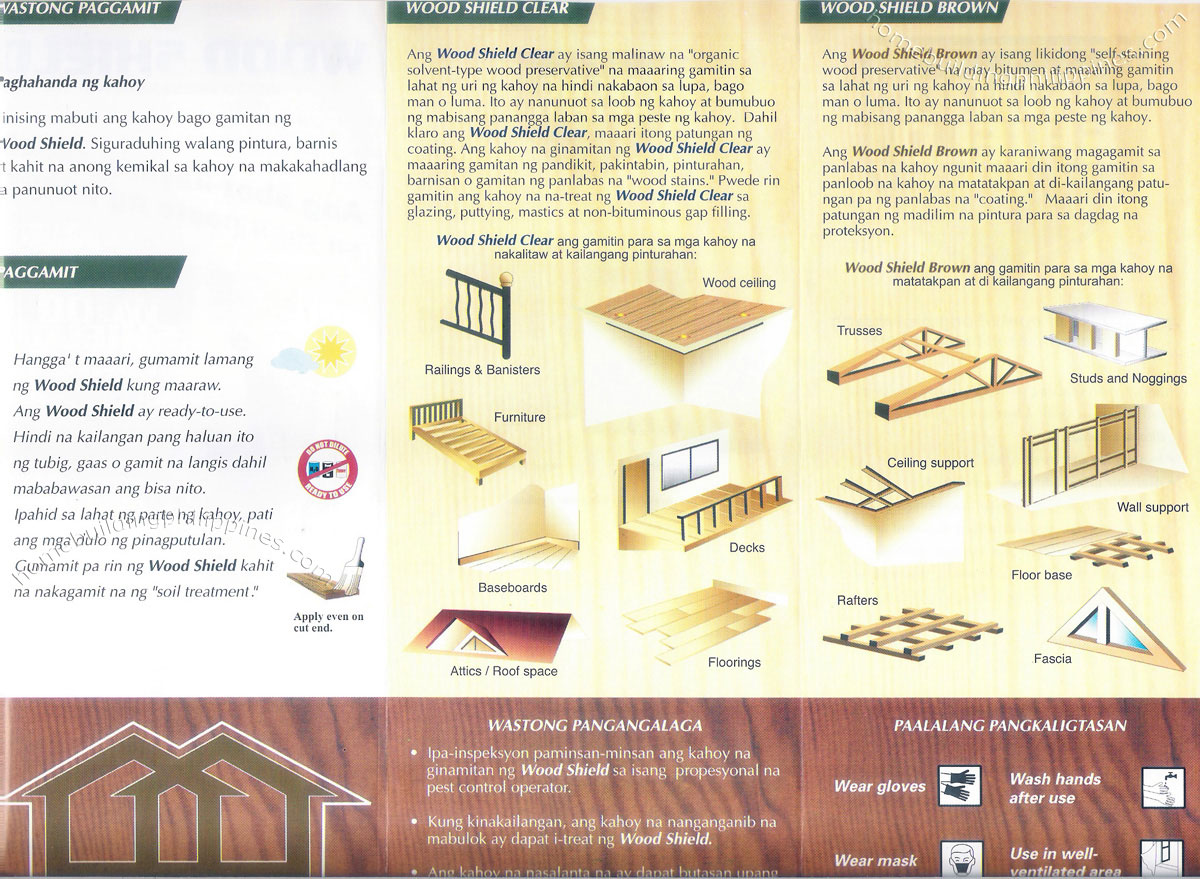 EcoFriendly NonToxic Wood Treatment; Permethrin Osmose Philippines