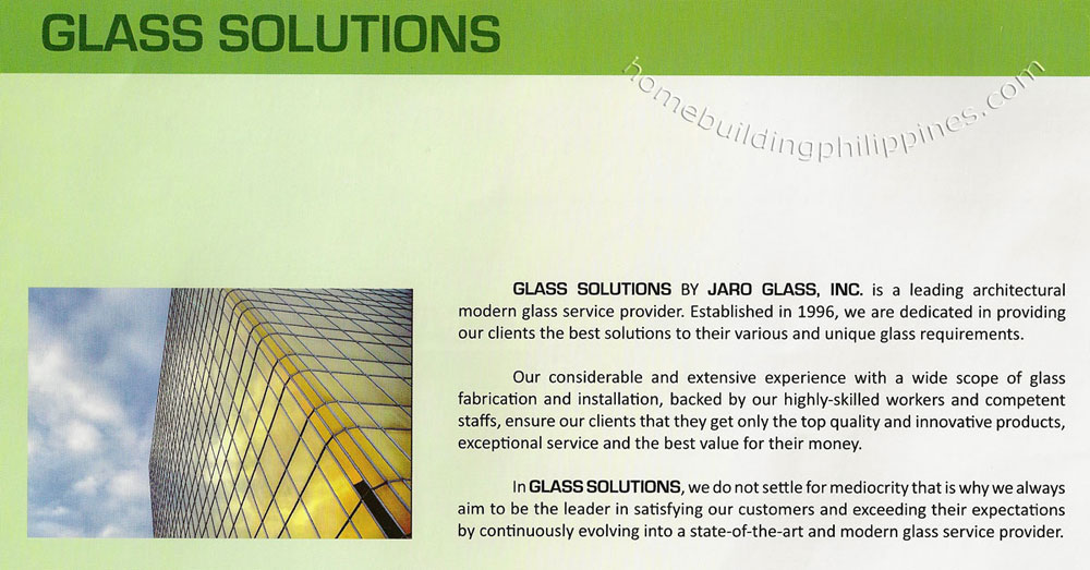 Modern Architectural Glass Solutions