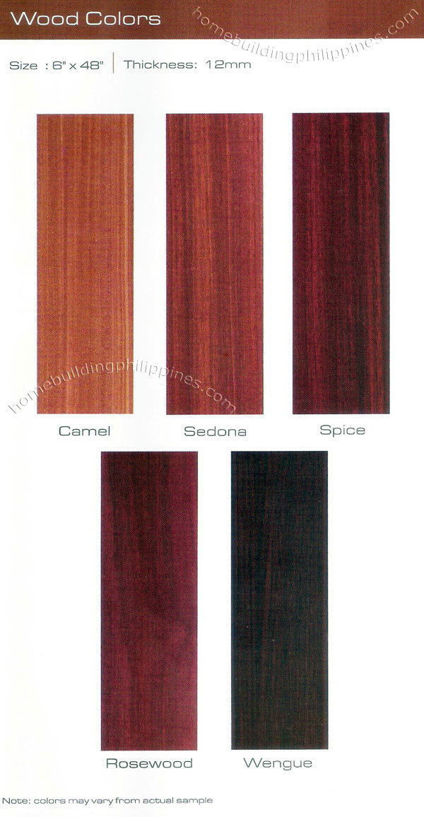 APO Realwood Flooring Wood Colors