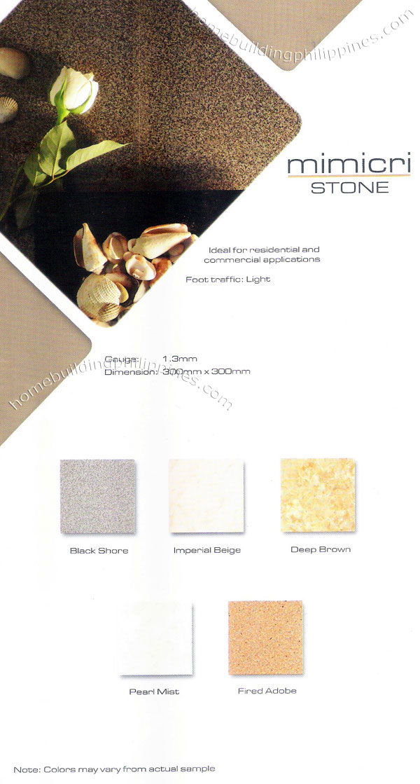 Mimicri Stone Floors for Residential and Commercial Applications