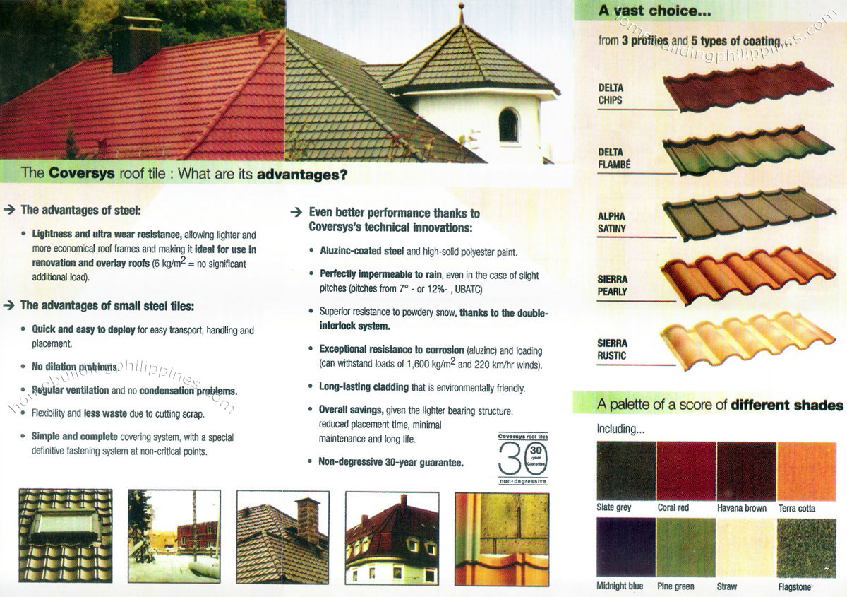 Coversys Steel Roof Tiles