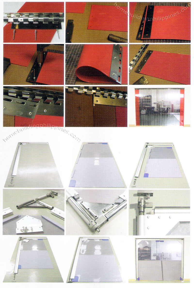 Clearway Flexible PVC Strip Curtains and Swing Doors
