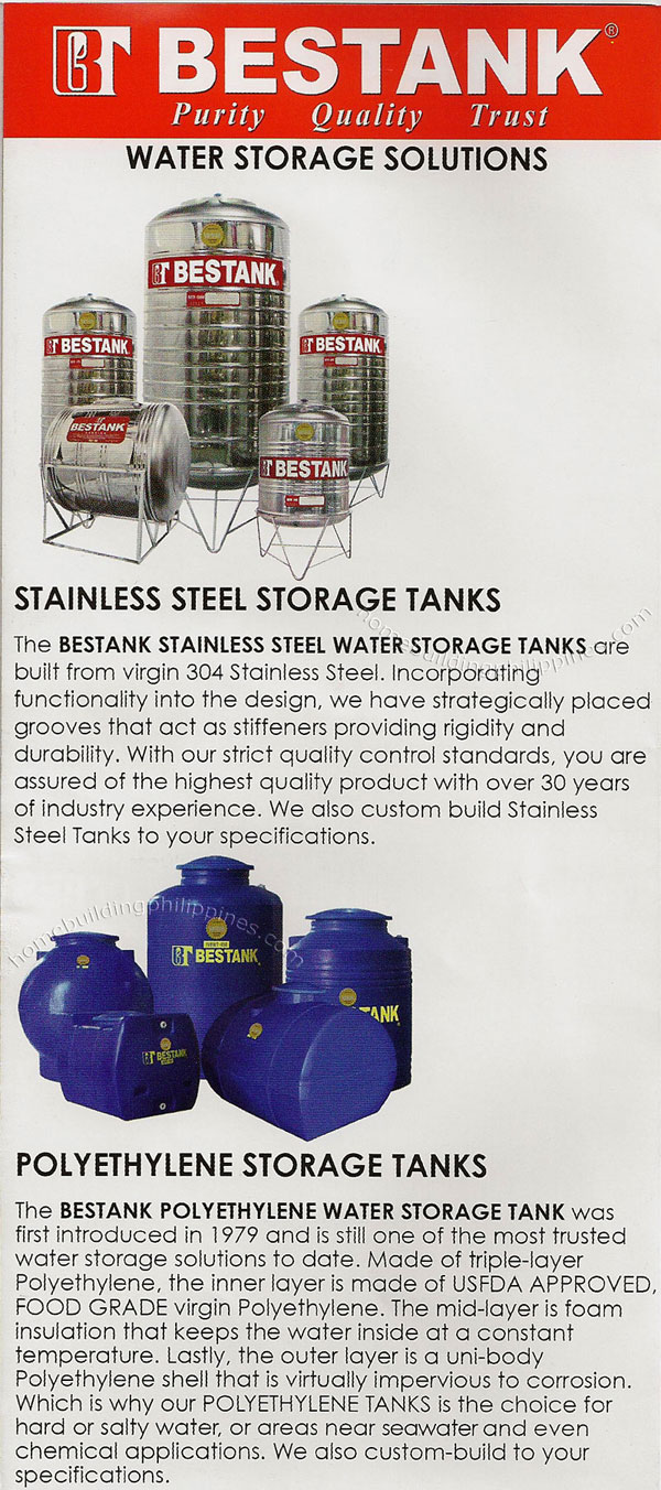 Bestank Stainless Steel Storage Tanks Polyethylene Storage Tanks