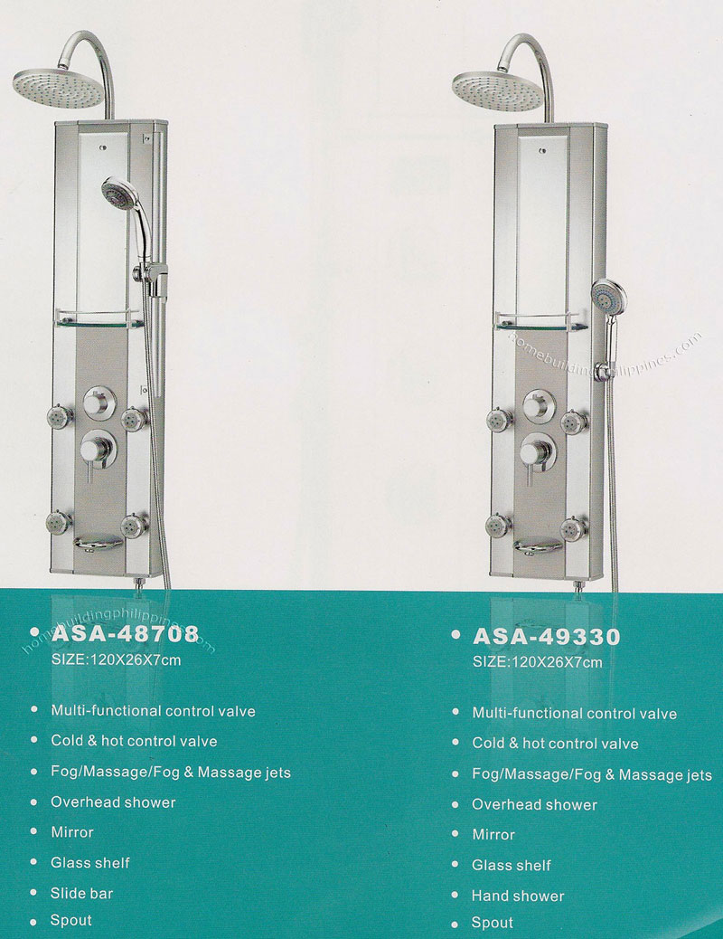 Cremona Aluminum Shower Panel