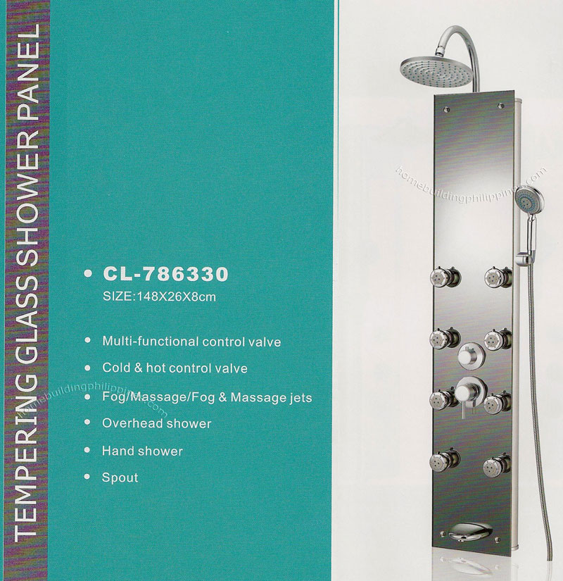 Cremona Tempering Glass Shower Panel