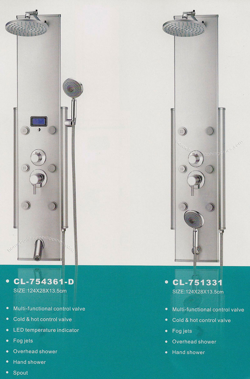 Cremona Aluminum Shower Panel