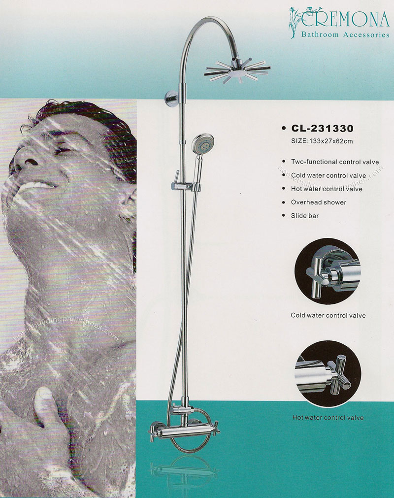 Cremona Shower Pipe