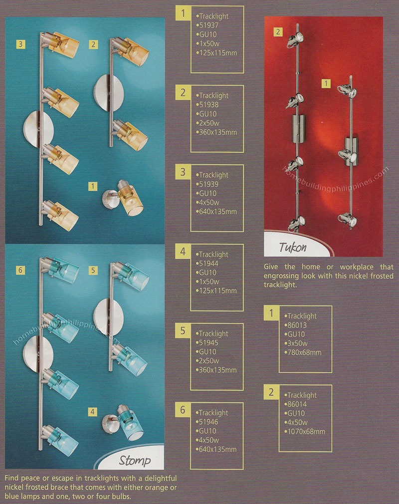 Tracklights and Downlights