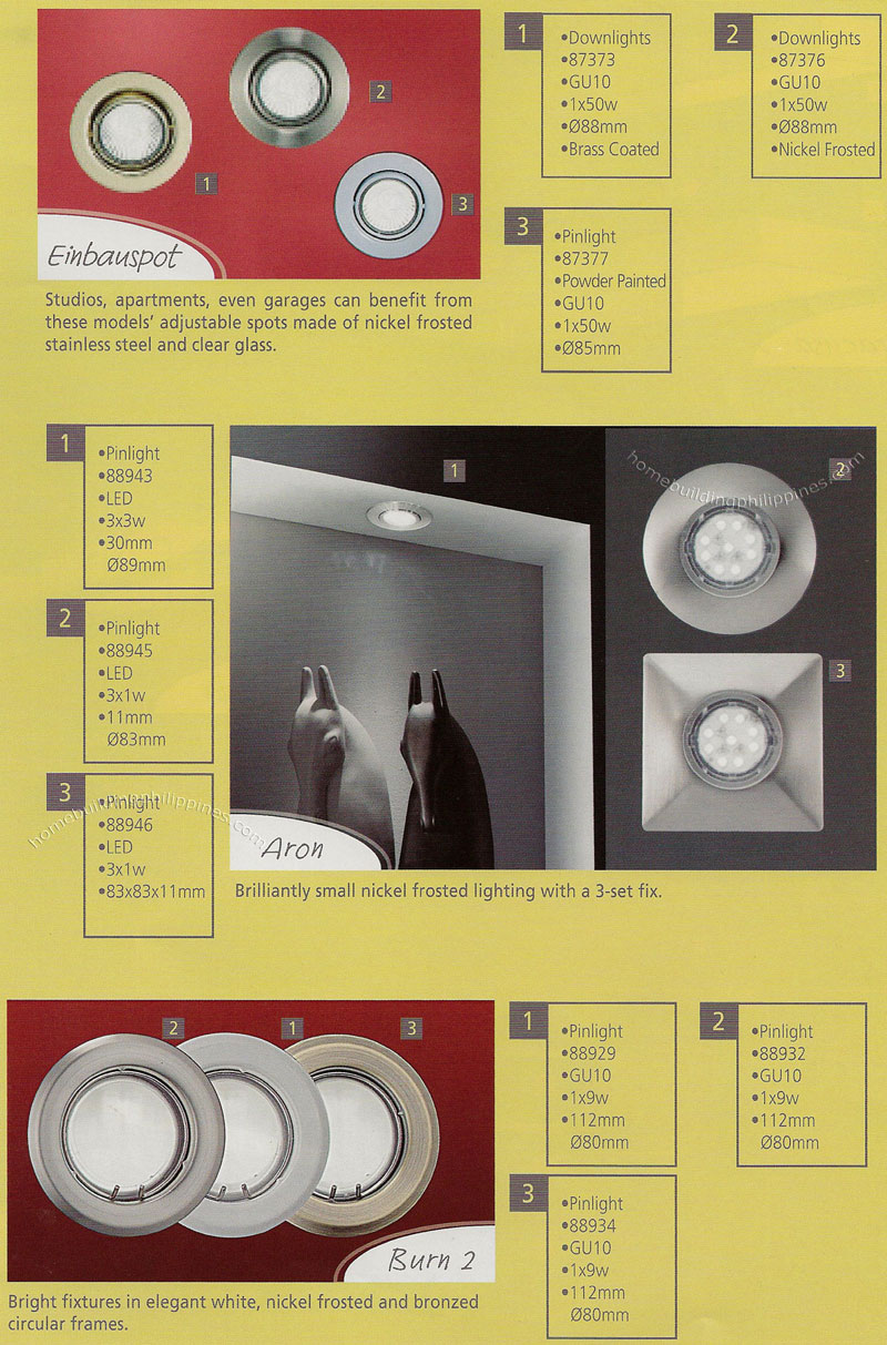 Tracklights and Downlights