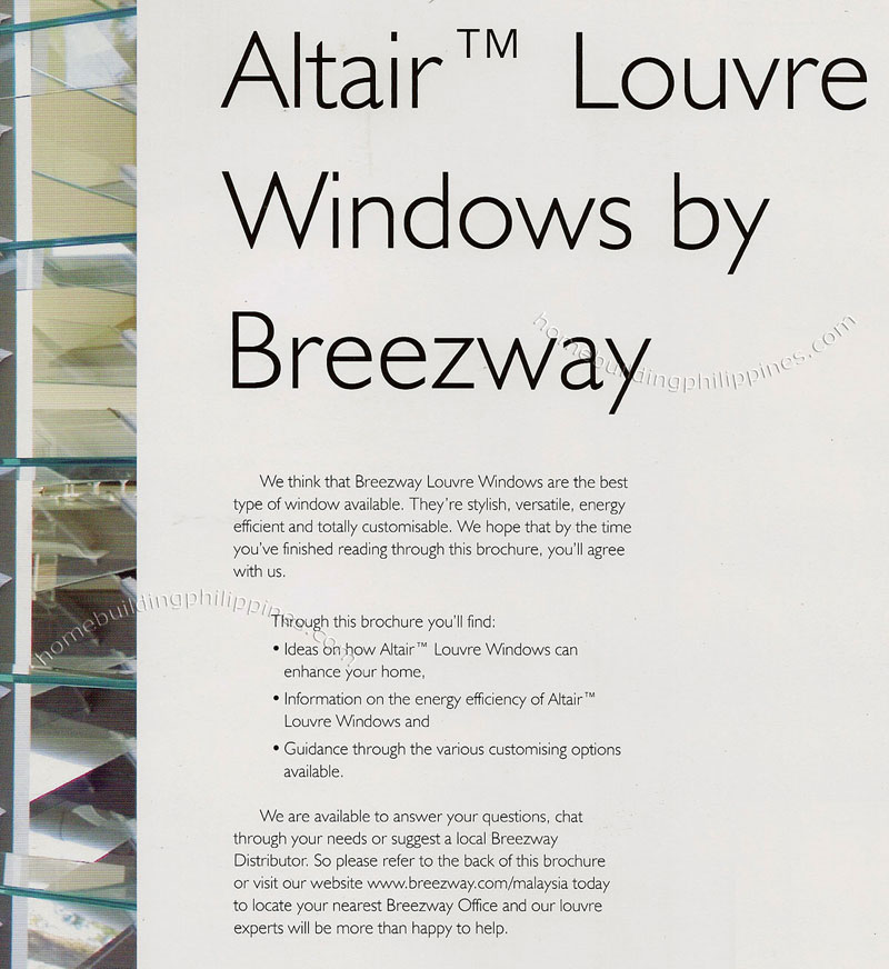 Breezway Louvre Windows