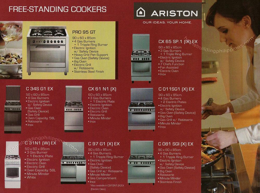 Ariston Free-Standing Cookers