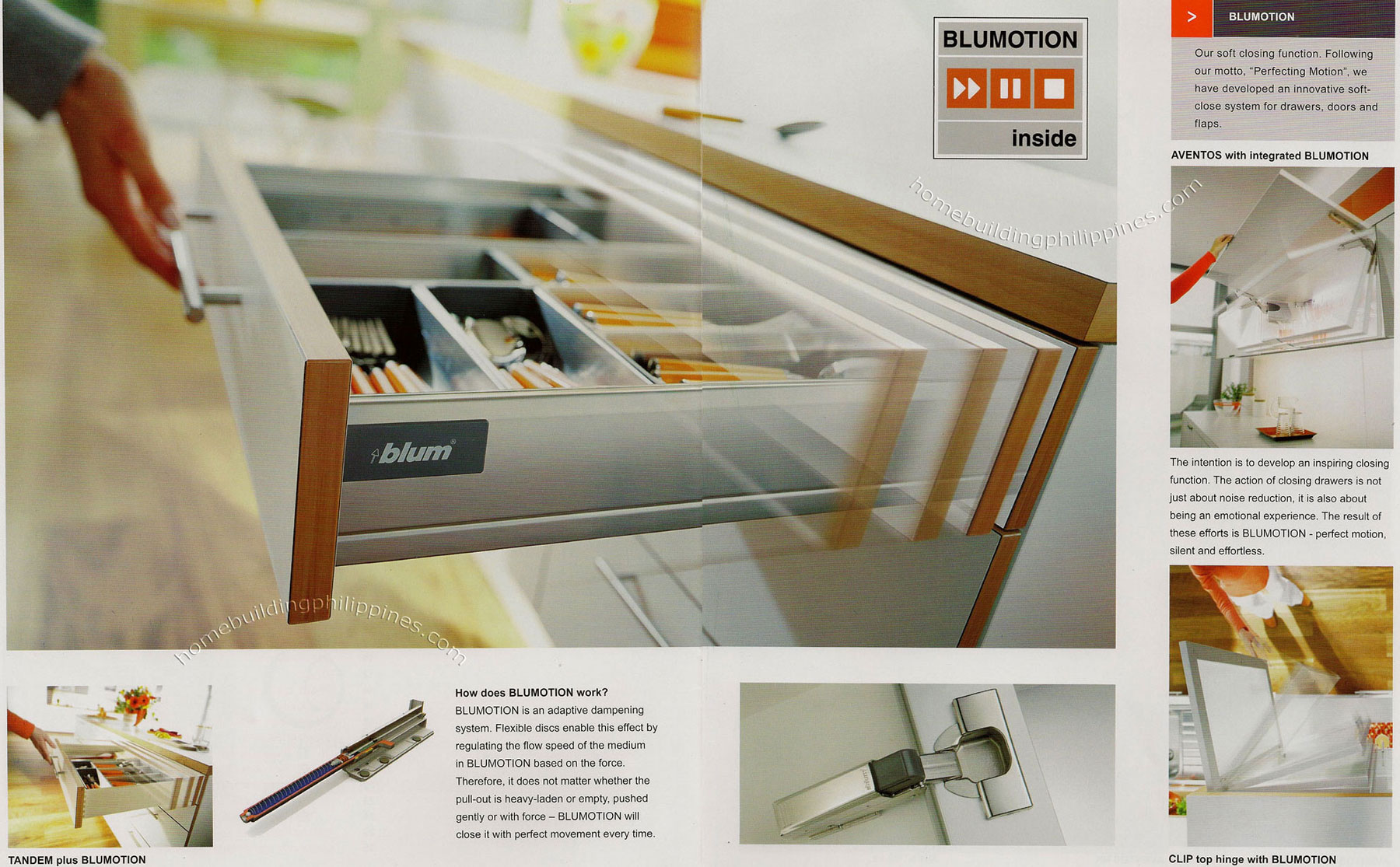 Blumotion Soft-Close System for Drawers, Doors and Flaps