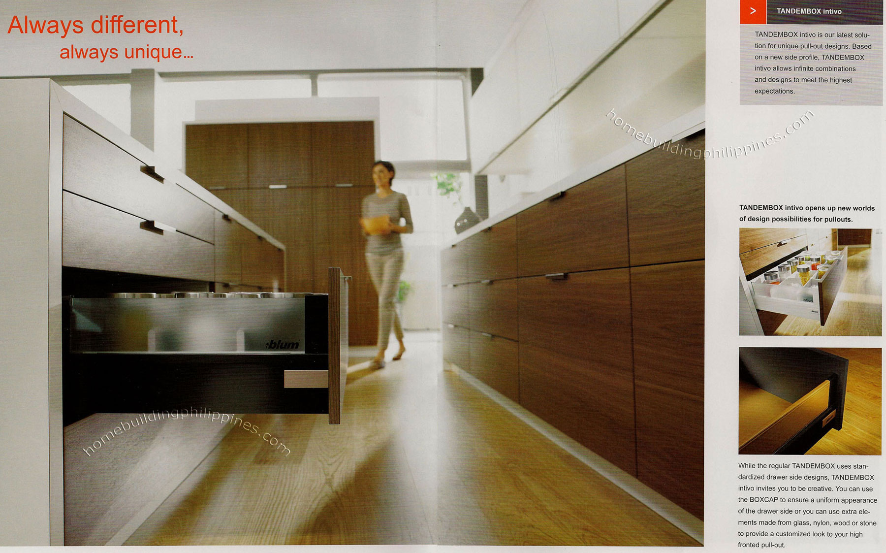 Tandembox Intivo Pull-Out Designs for Drawers