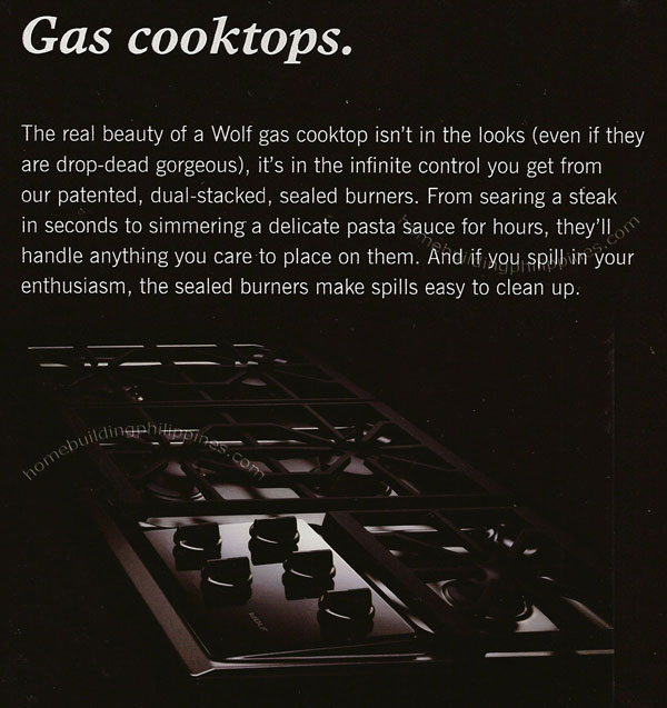 Wolf Gas Cooktops