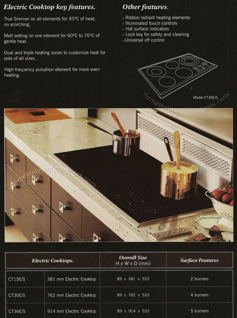 Wolf Electric Cooktop Features