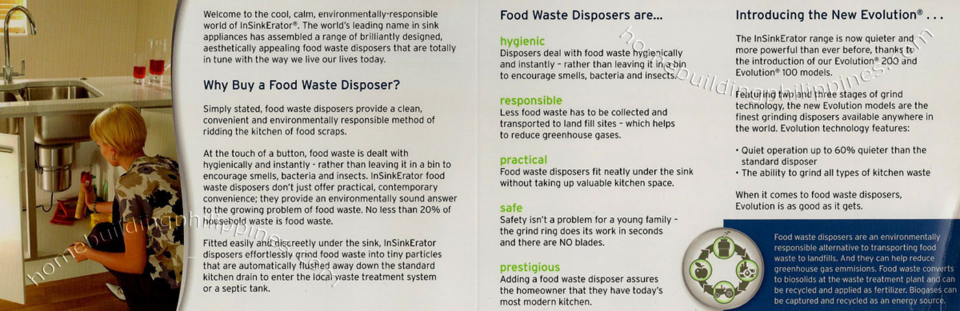 Insinkerator Food Waste Disposer by Emerson Appliance Solutions