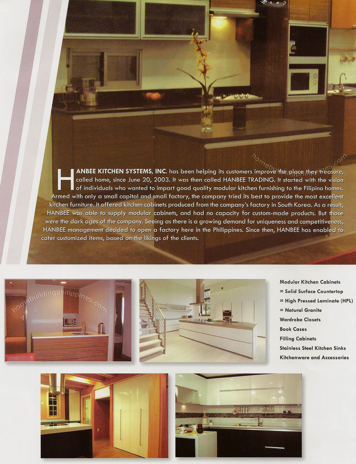 Modular Kitchen Cabinets, Solid Surface, Countertop, High Pressed Laminate, Natural Granite
