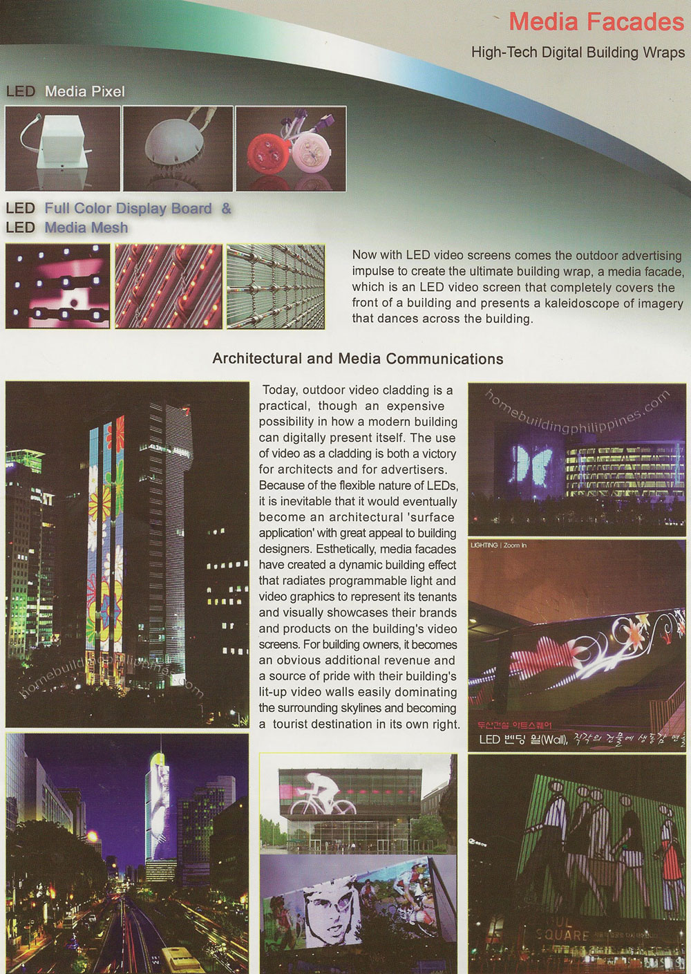 LED Architectural and Media Communications