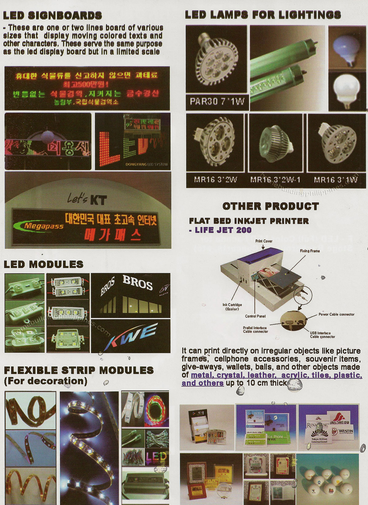 LED Signboards, LED Lamps