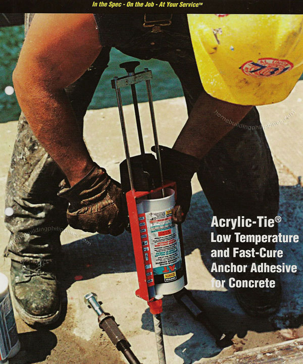 Simpson Acrylic-Tie Low Temperature and Fast-Cure Anchor Adhesive for Concrete