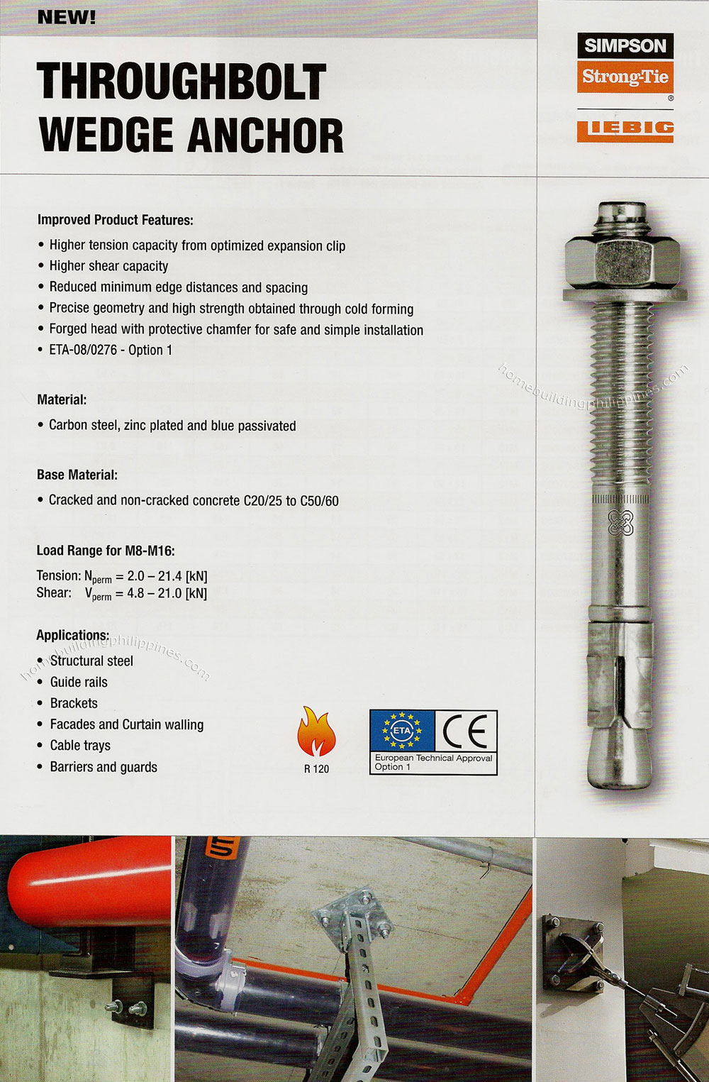 Simpson Throughbolt Wedge Anchor