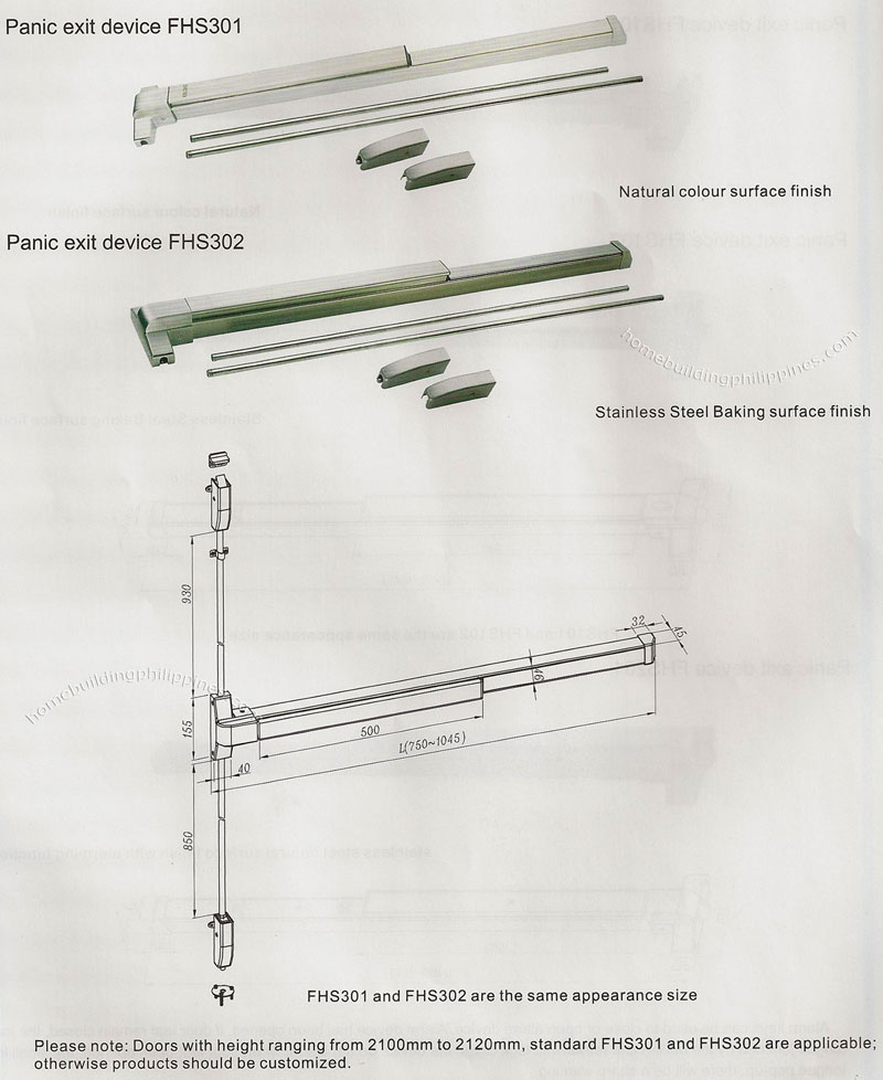 Panic Exit Device Series