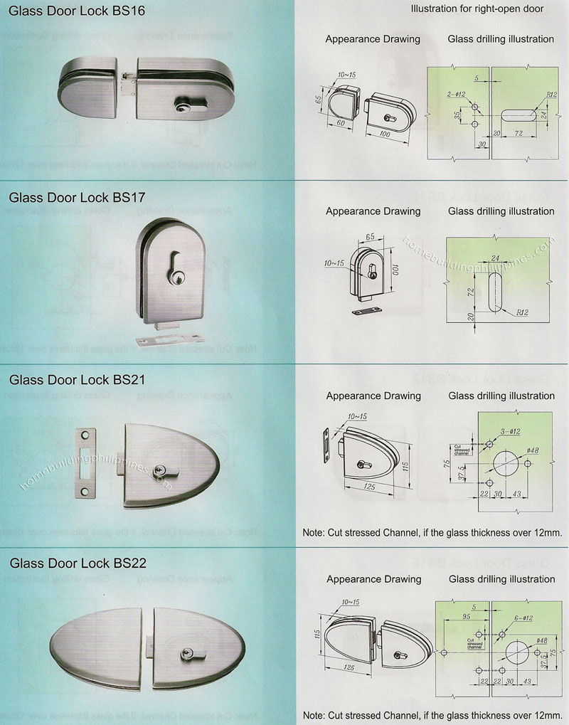 Glass Door Lock Series