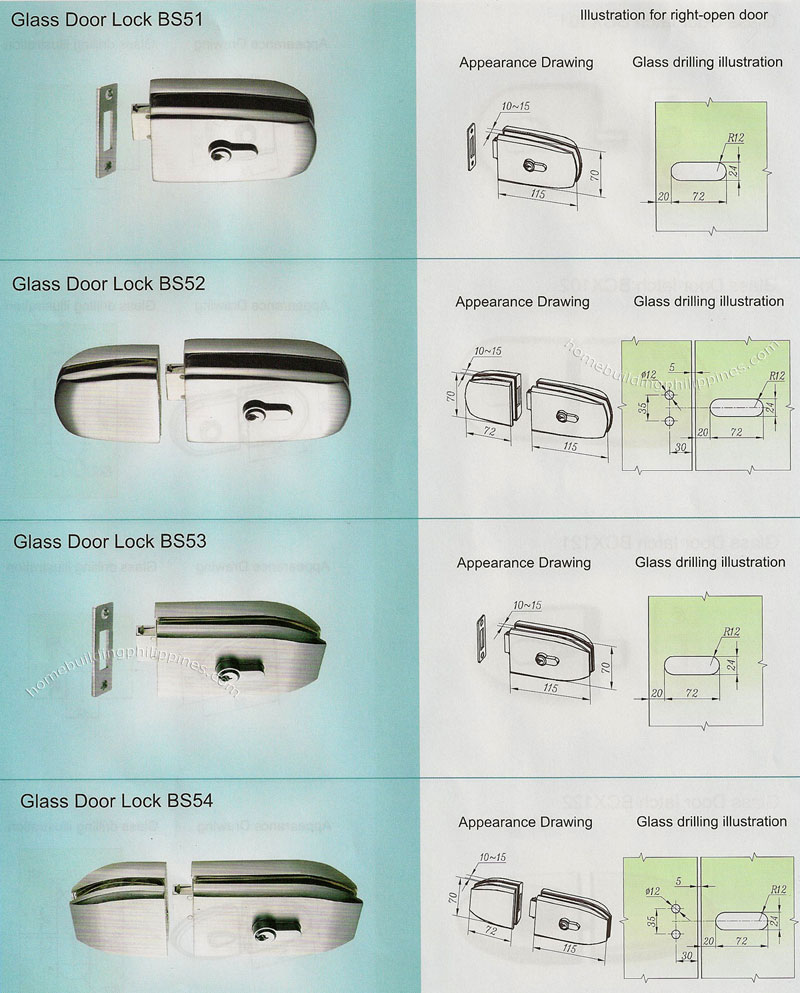 Glass Door Lock Series