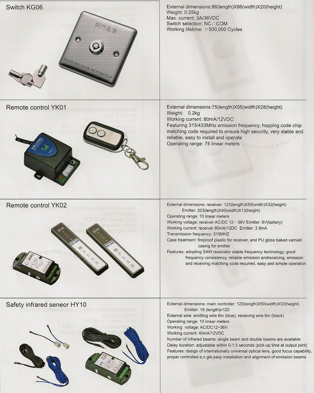 Electromagnetic Lock Electric Bolt Series