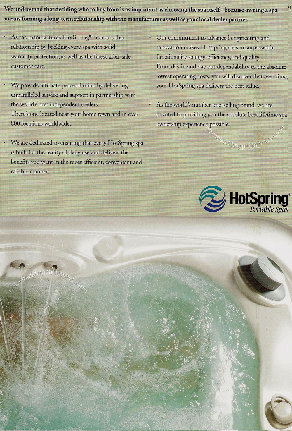 HotSpring Portable Spas