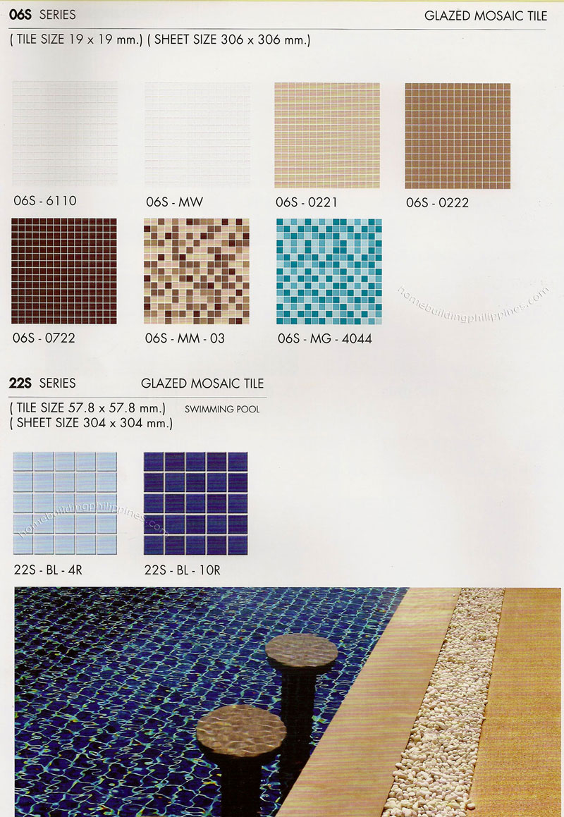 Glazed Mozaic Ceramic Tiles