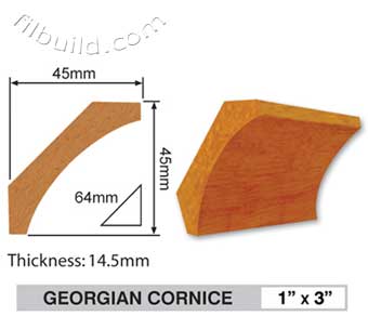 georgian cornice