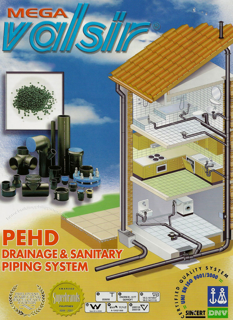 Valsir PEHD Drainage and Sanitary Piping System