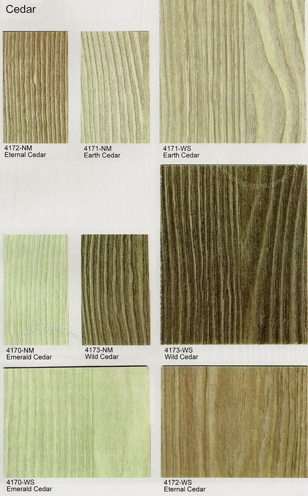 Wilsonart Surface Laminates - Cedar