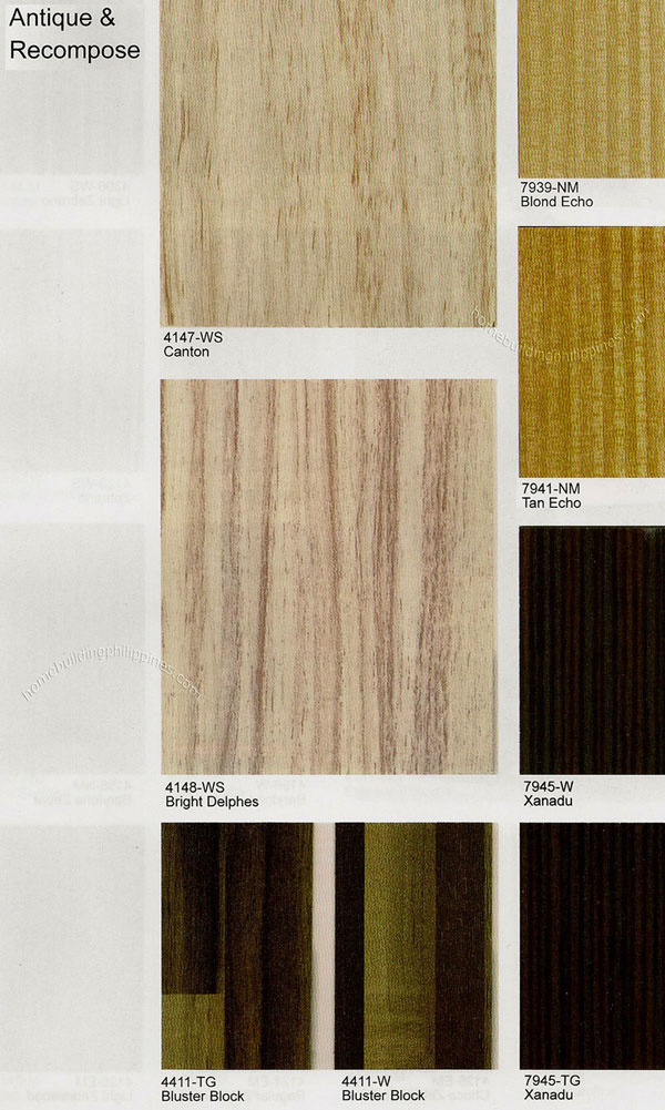 Wilsonart Surface Laminates - Antique & Recompose